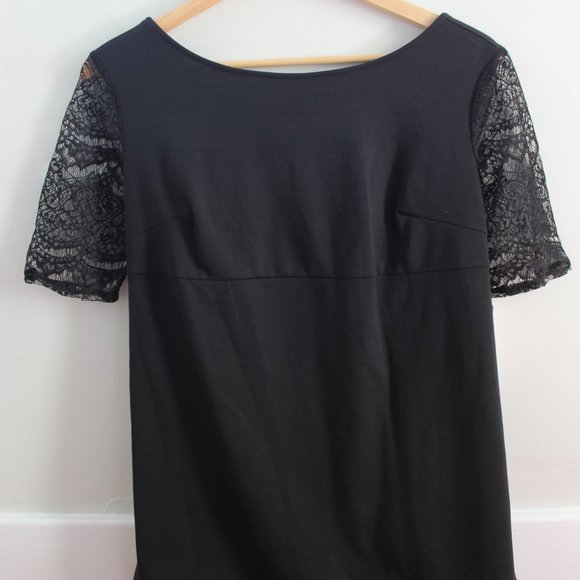NWT Liz Lange Lace Maternity Sleeve Dress - Picture 8 of 8